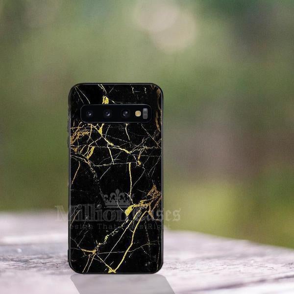 Galaxy S10 Plus Classic Nature Elemental Textured Marble Case