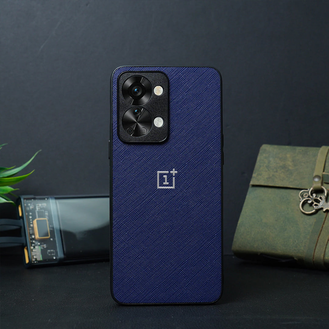 PU Leather Textured Case - OnePlus