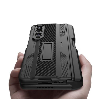 Galaxy Z Fold3 Armor Kickstand Case With Pen Holder