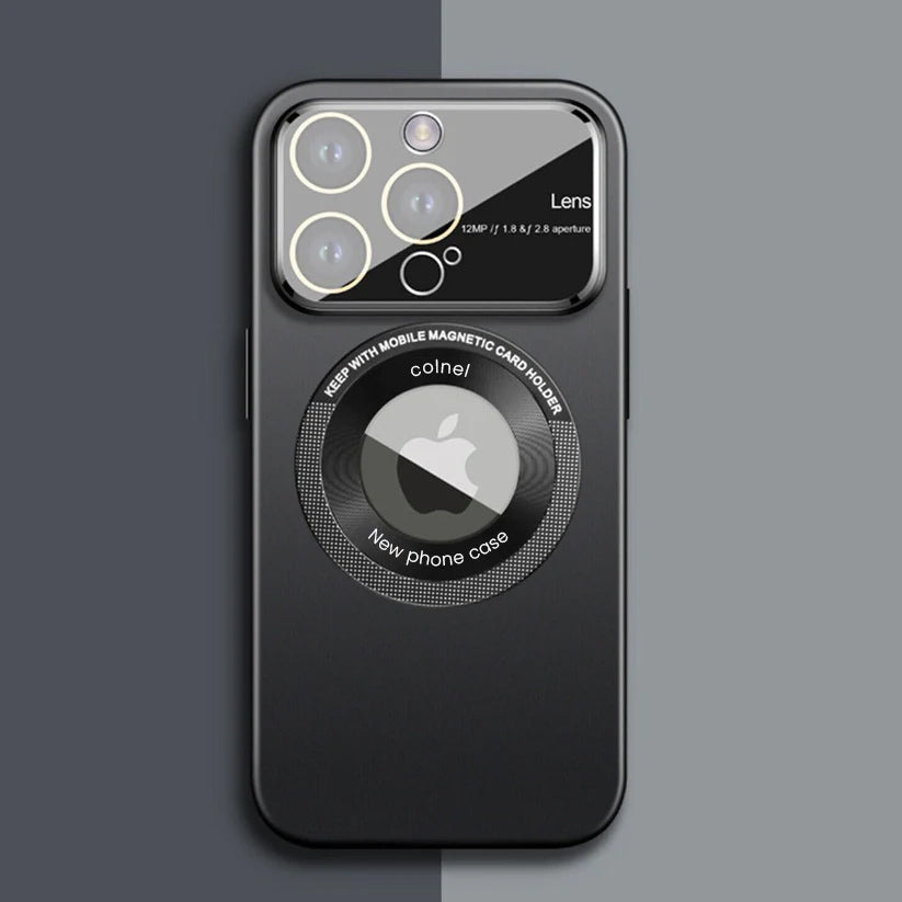 Frosted Magnetic Suction Window Case - iPhone