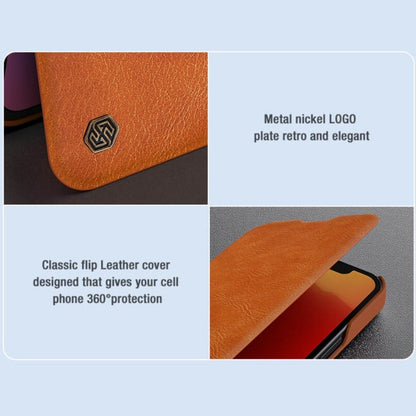 Camera Protection Qin Leather Flip Case