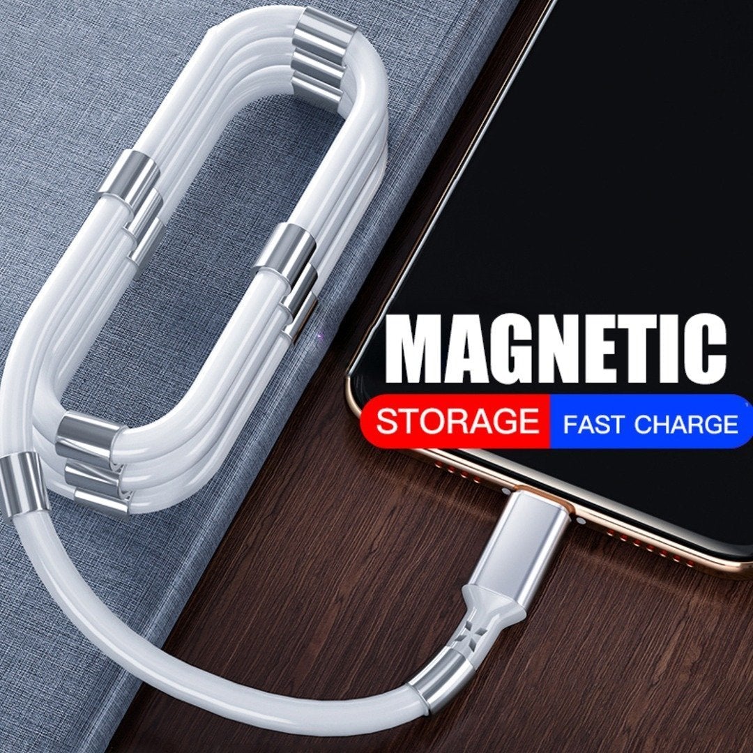 Sleek Magnetic USB Lightning Fast Charging cable