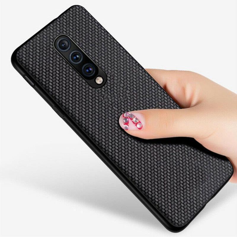 OnePlus 7T Pro Carbon Fiber Premium Armour Case