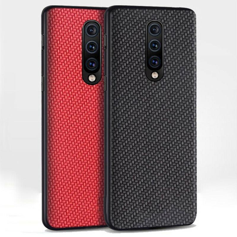 OnePlus 7T Pro Carbon Fiber Premium Armour Case