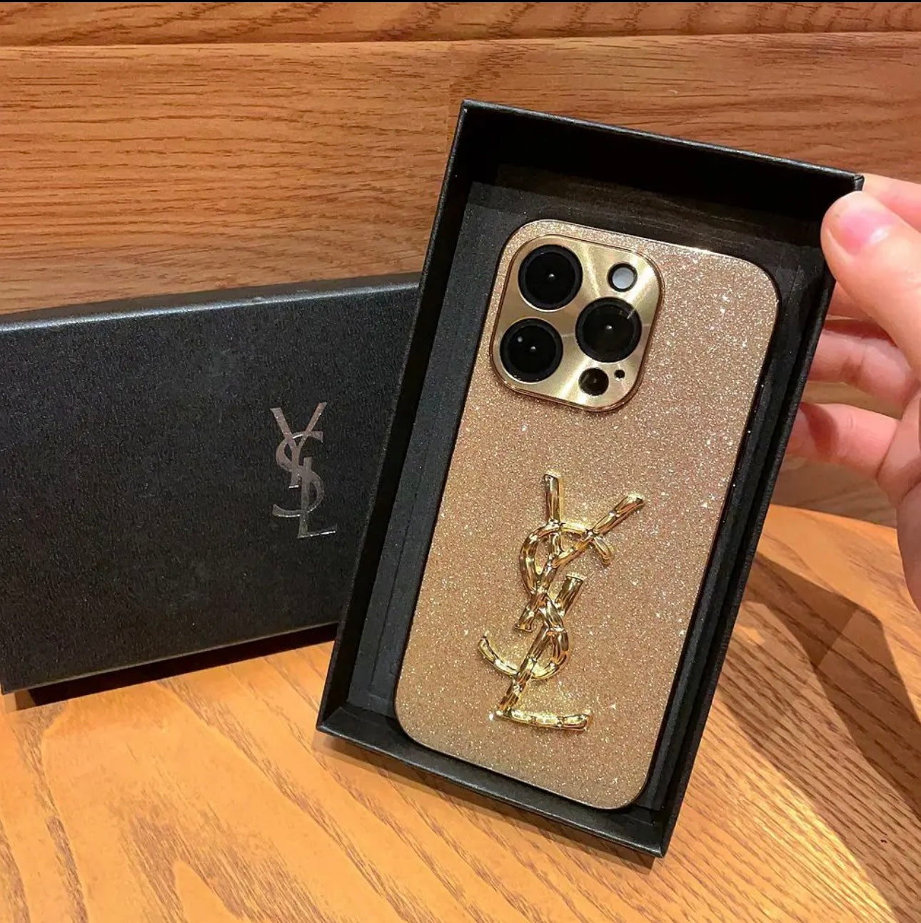 YSL x Mono iPhone Case (with box) | Shine