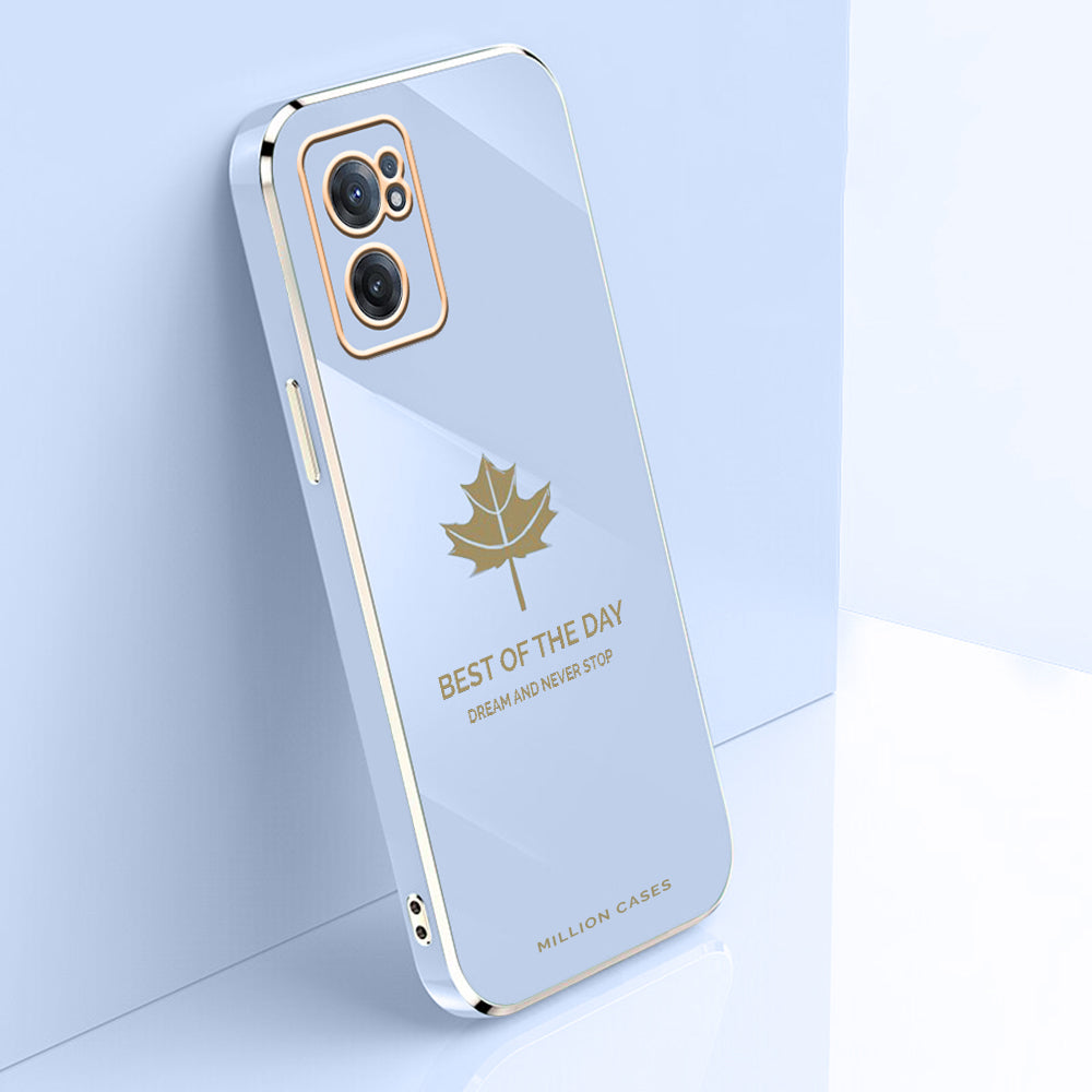 Electroplating Mapple Leaf Soft Case - OnePlus