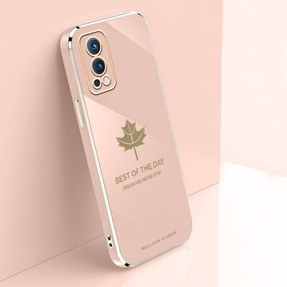 Electroplating Mapple Leaf Soft Case - OnePlus