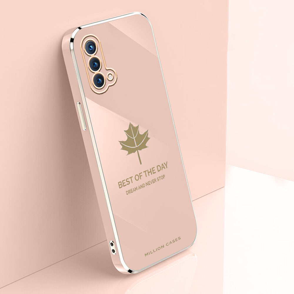 Electroplating Mapple Leaf Soft Case - OnePlus