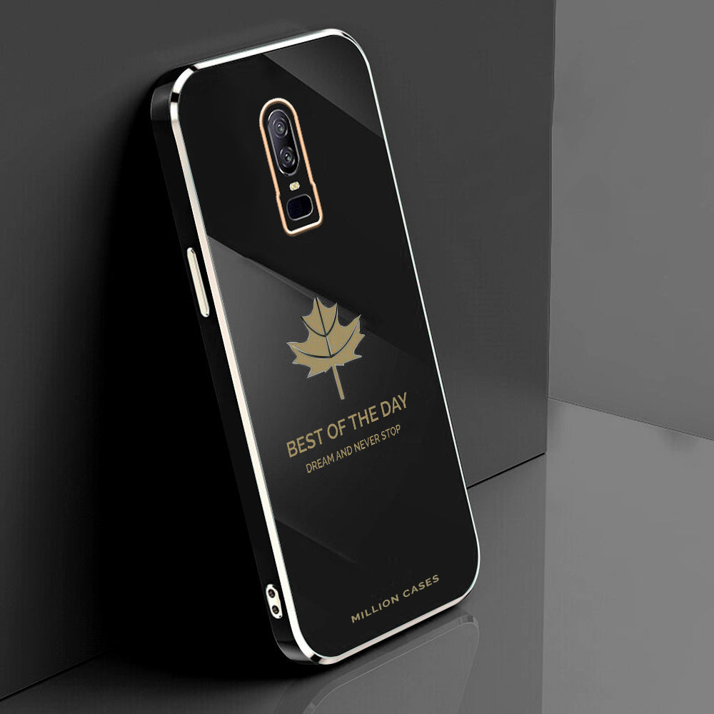 Electroplating Mapple Leaf Soft Case - OnePlus