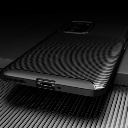 OnePlus Series Frosted Carbon Fiber Shockproof Soft Case