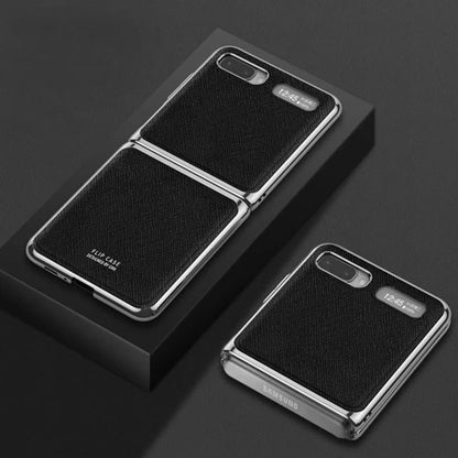 Galaxy Z Flip Business Leather Pattern Case