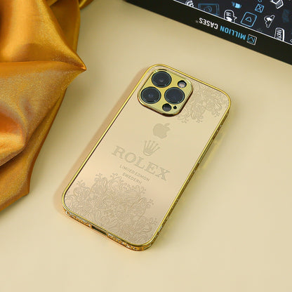 Crafted Gold Luxurious Camera Protective Case - iPhone