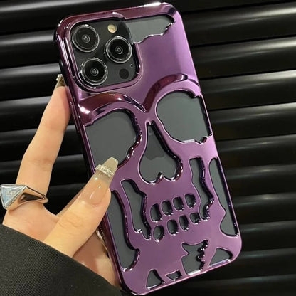 Hollow Skull Design Case - iPhone