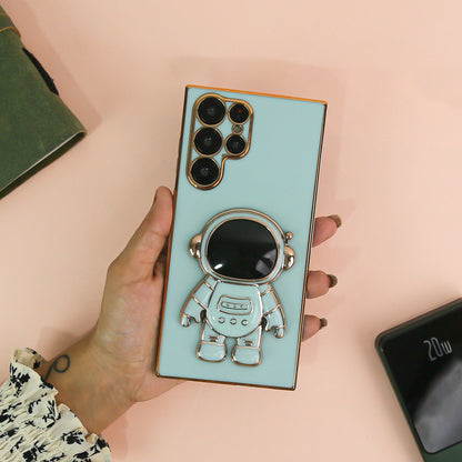 Luxurious Astronaut Bracket Phone Case - Samsung