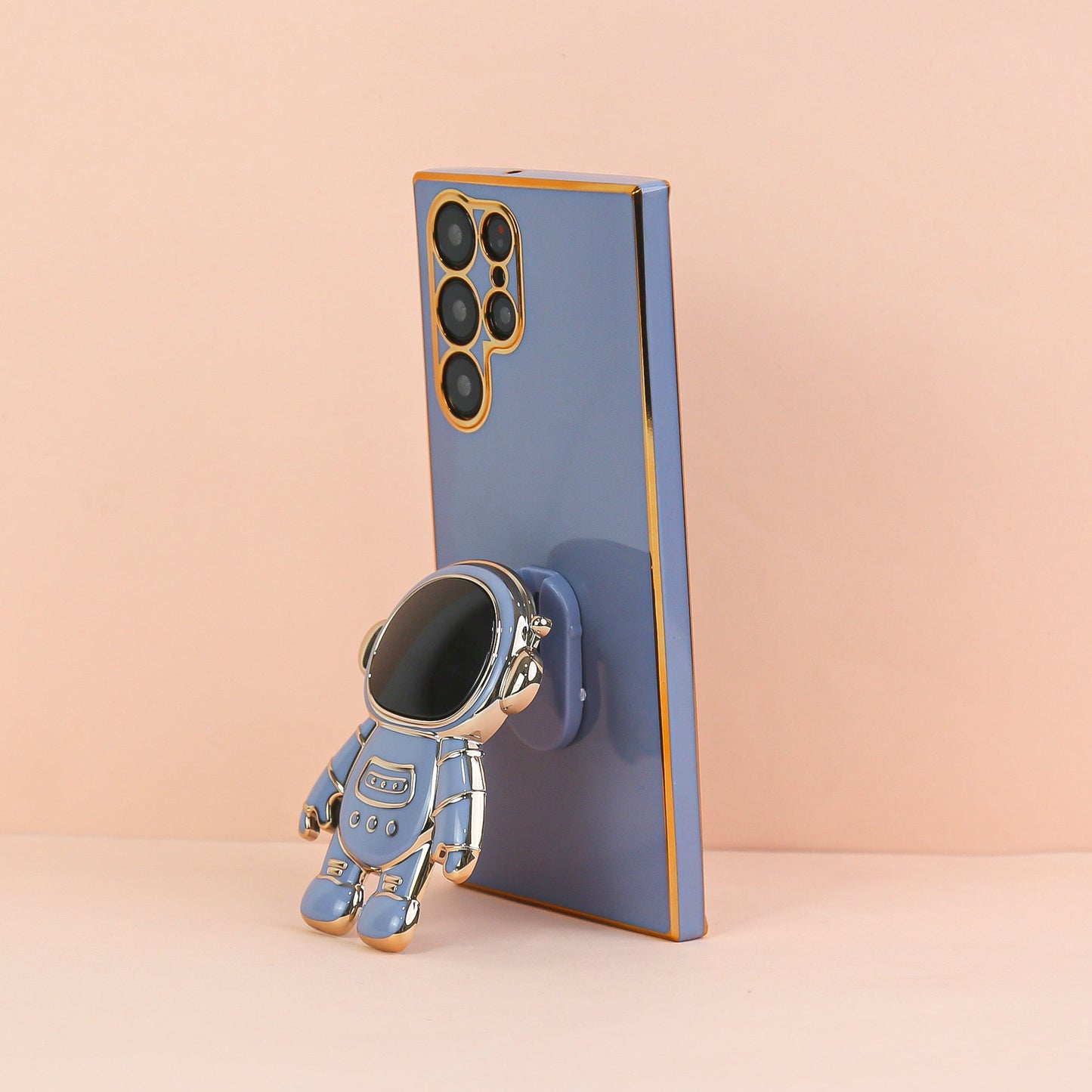 Luxurious Astronaut Bracket Phone Case - Samsung