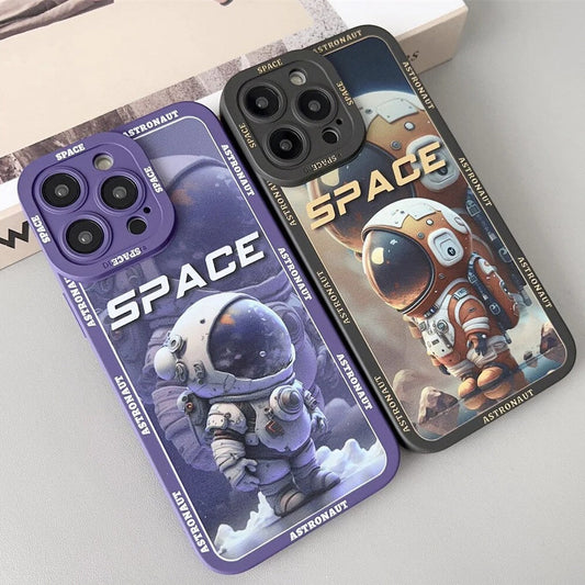 Luxury Space Astronaut Defender Case - iPhone