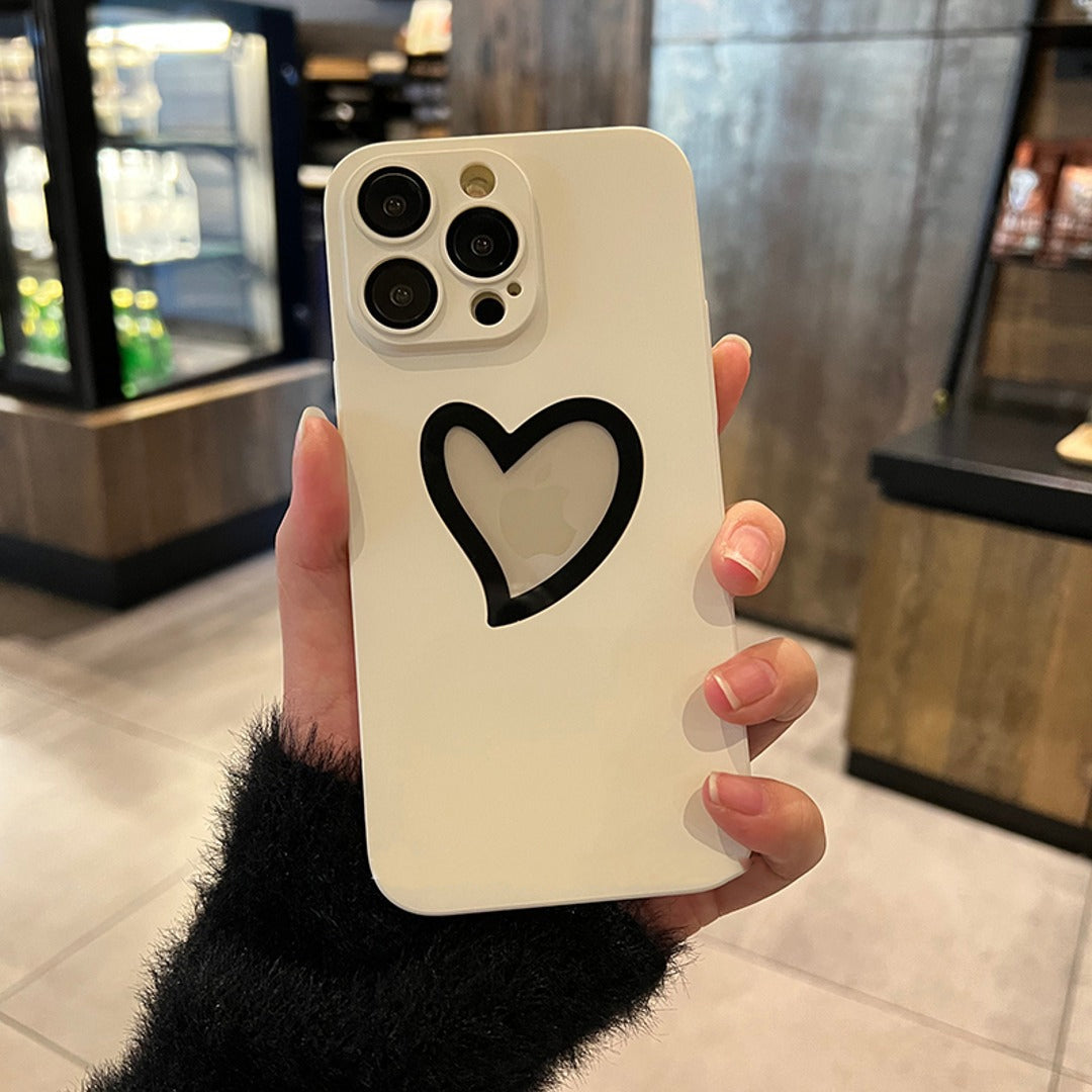 Heart Shape Logo Design Case - iPhone