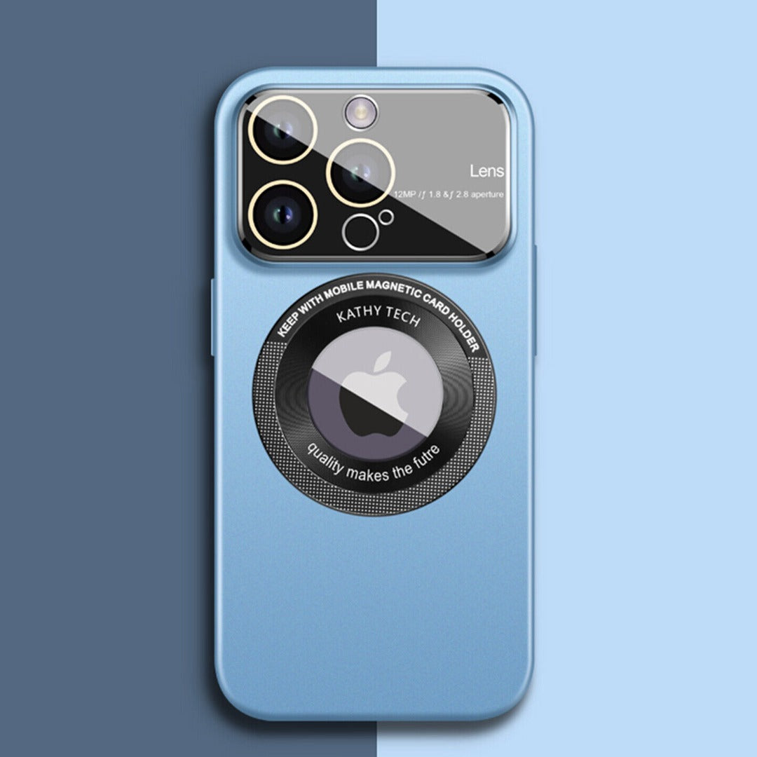 Luxury Window Design Magnetic Case Stand For iPhone