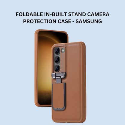 Foldable Stand Camera Protection Case - Samsung