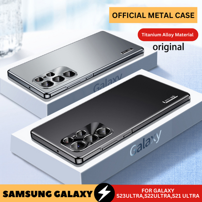 Luxury Magnetic Metal Frame Case - Samsung