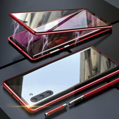 Samsung Galaxy Note Series (Front+ Back) Glass Magnetic Case