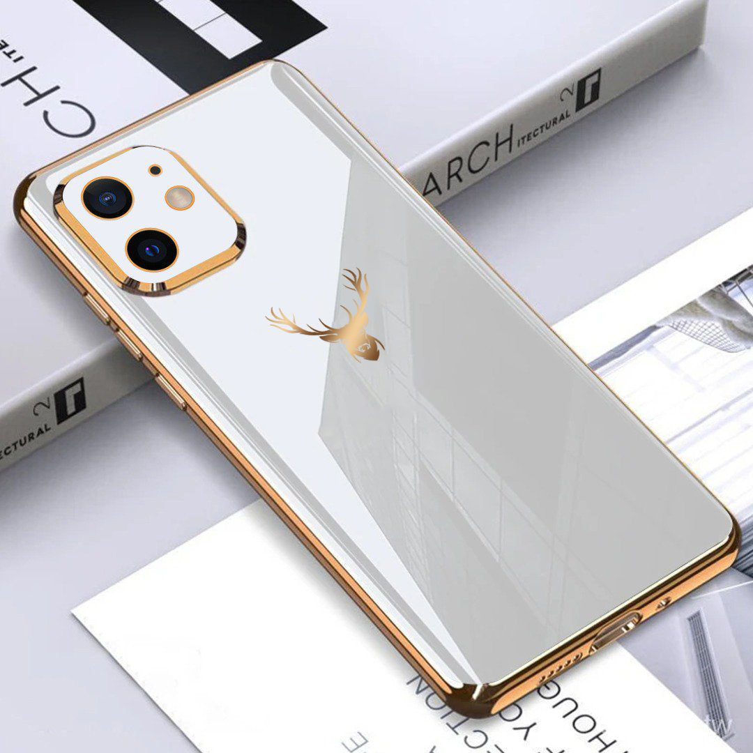 iPhone 11 Series Deer Electroplating Case