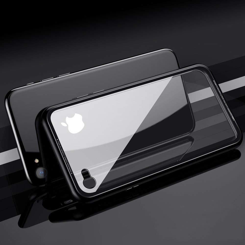 New Electronic Auto-Fit Magnetic Glass Case for iPhone