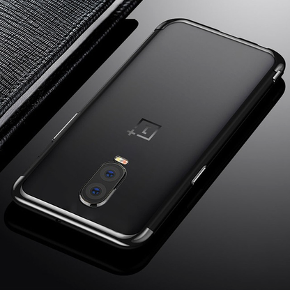 OnePlus 6T Original Electroplating Transparent Back Case