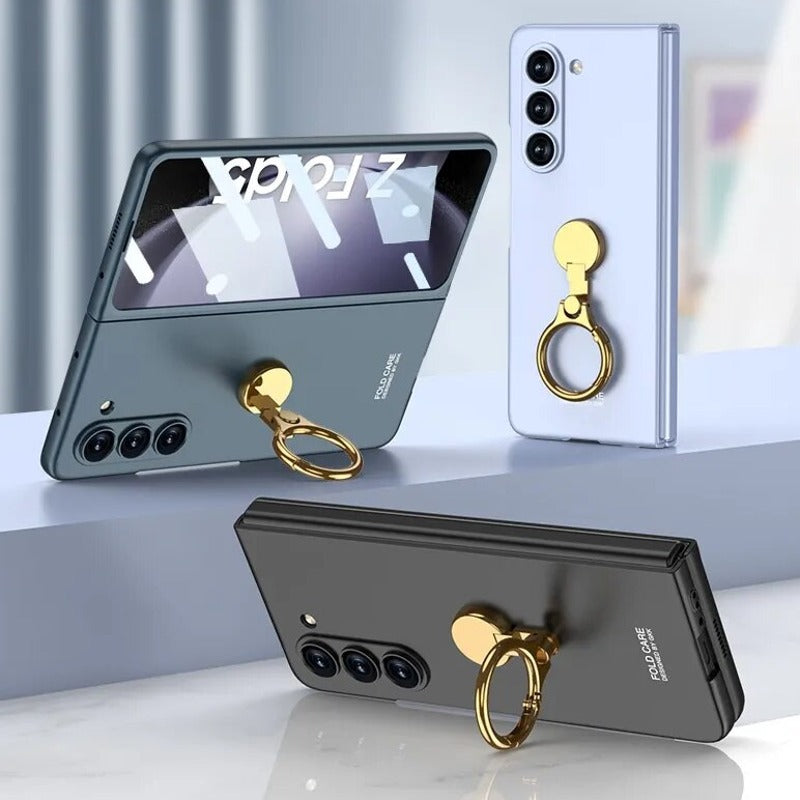 Ring Holder Electroplated Shockproof Case