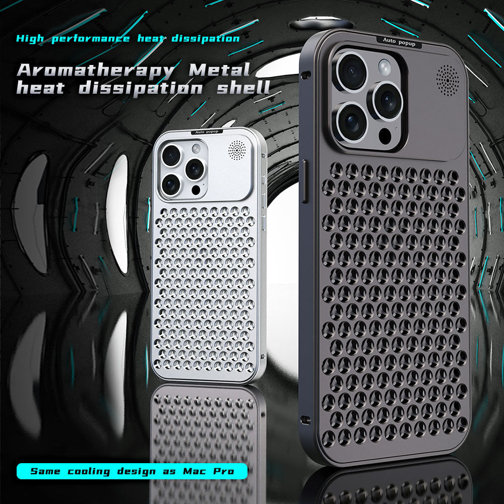 iPhone 15 Series Aero Mesh Pro ® Metallic Hybrid Case