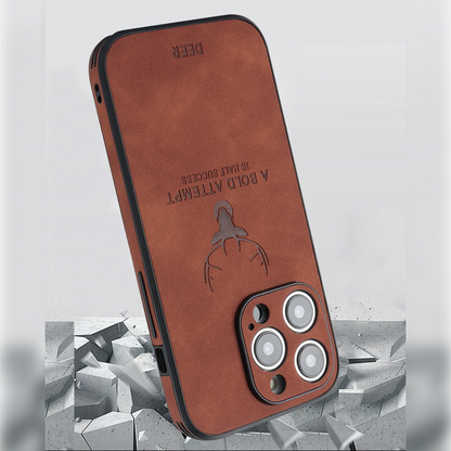 iPhone 15 Series Deer Pattern Magnetic Magsafe Case