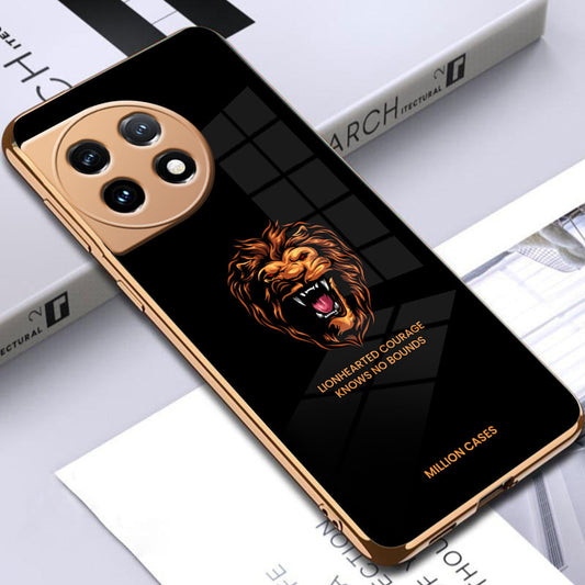 Majestic Lion Glass Phone Case - OnePlus