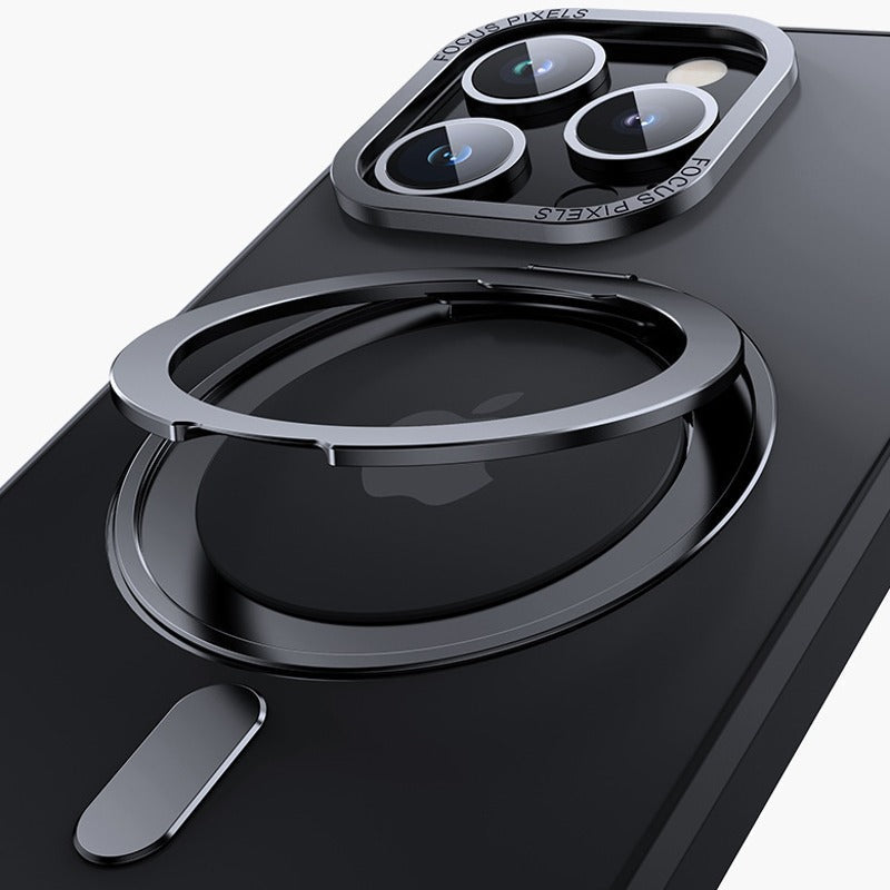 Magnetic 360° Rotation Ring Holder Case - iPhone