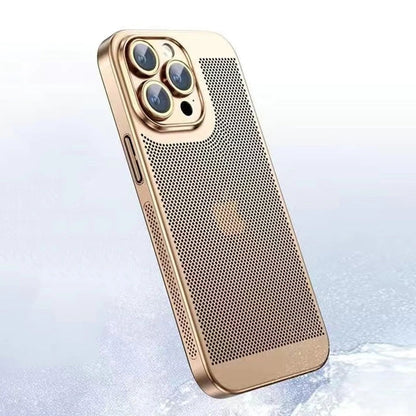 Titanium Mesh Protective Lens Case - iPhone