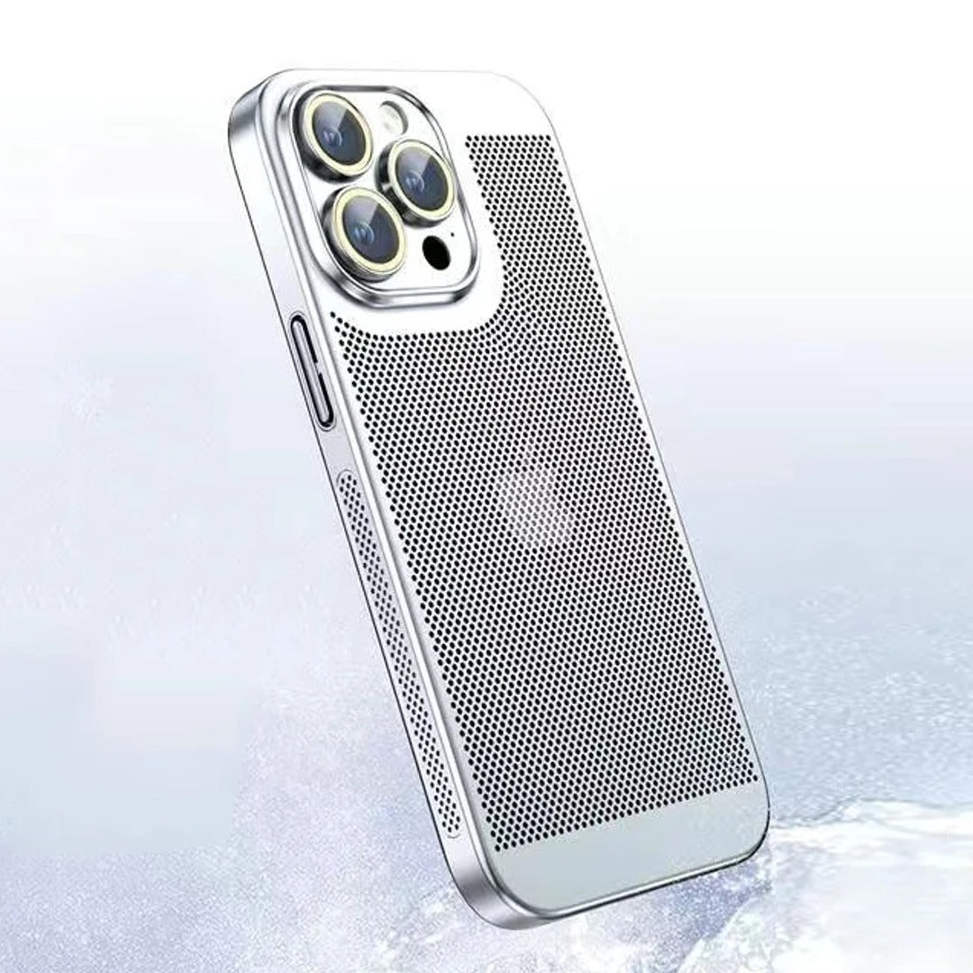 Titanium Mesh Protective Lens Case - iPhone