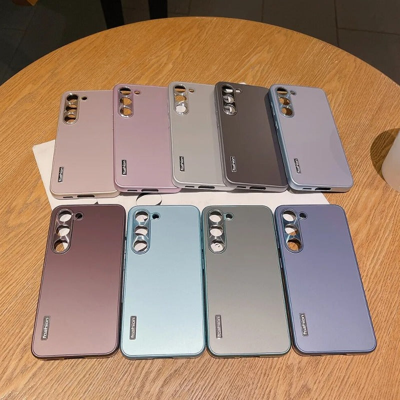 Luxury Aluminium Matte Finish Case - Samsung