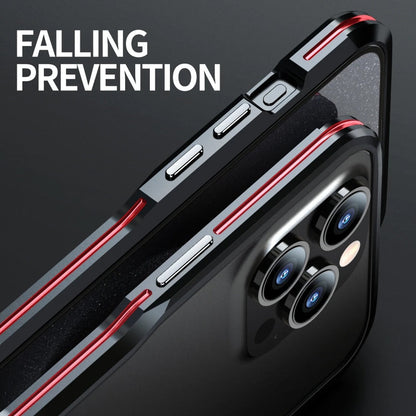 iPhone 15 Series Frame Shield Metal Bumper Case