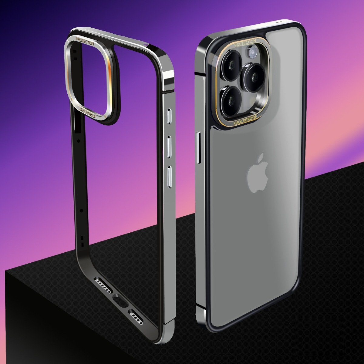 Stainless Steel Edge Defender Case - iPhone