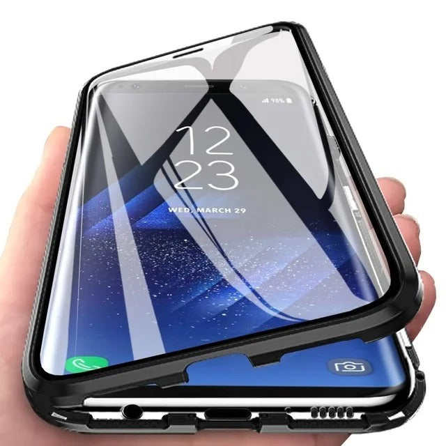 Dual Shield Magnetic Glass Case - Samsung