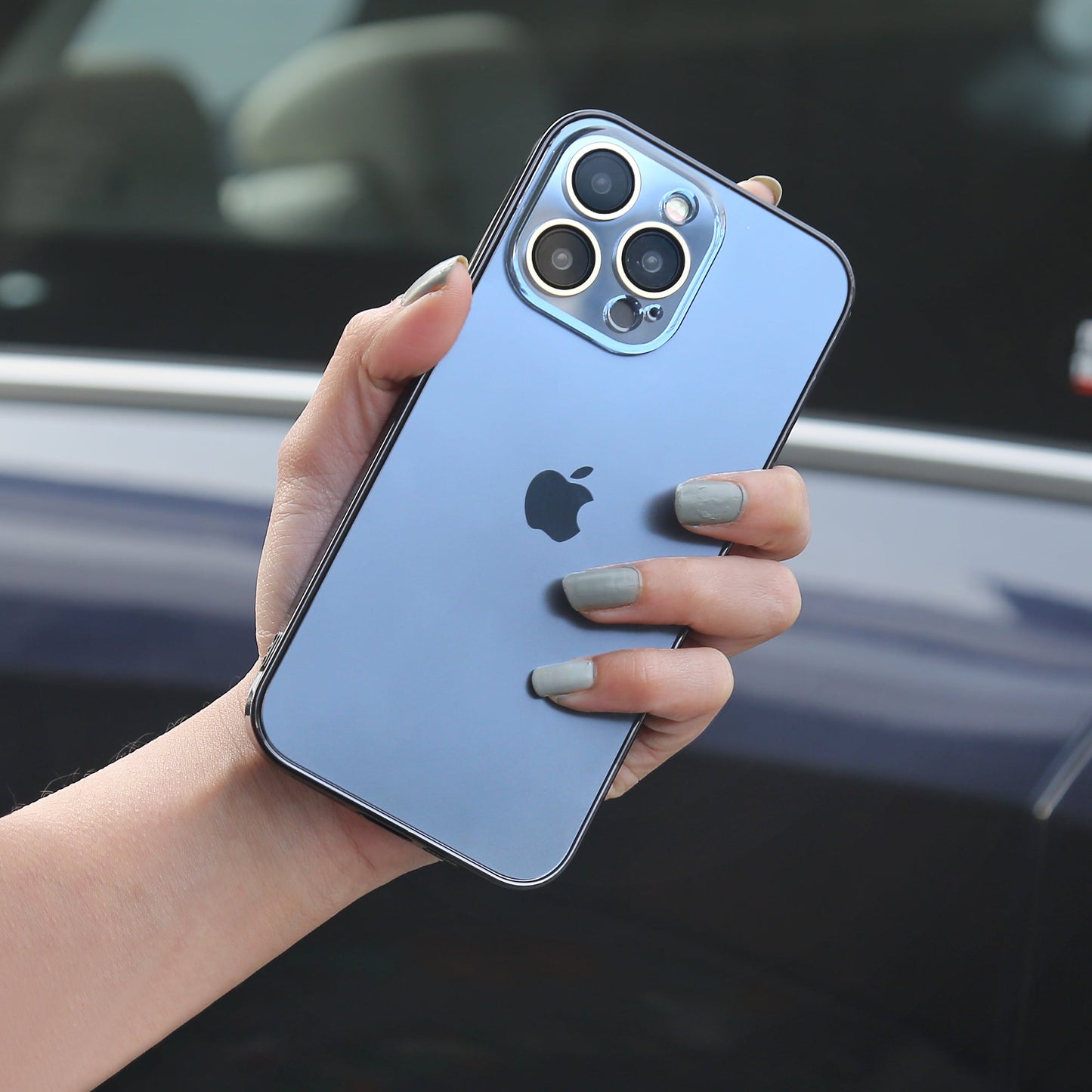 Matte Glass Pro Camera Lens Shell Case - iPhone