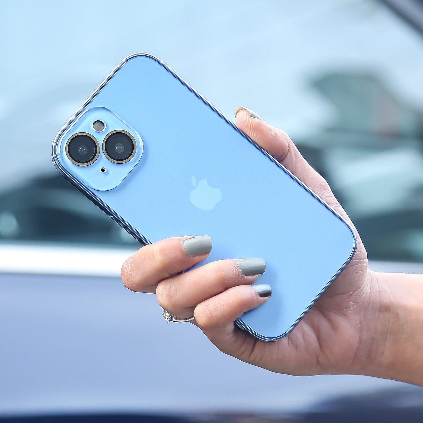 Matte Glass Pro Camera Lens Shell Case - iPhone