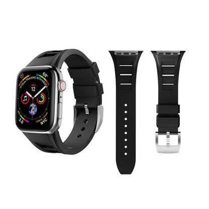 Aqua Cloud Smooth Strap For Apple Watch