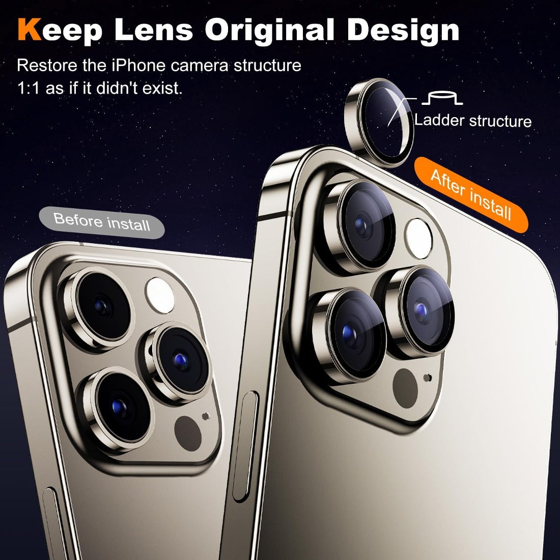 iPhone Series Camera Ring Lens Protector