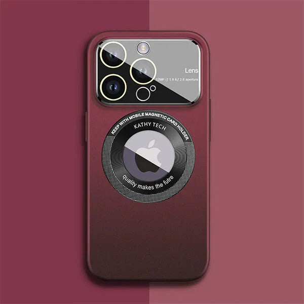 Luxury Window Design Magnetic Case Stand For iPhone