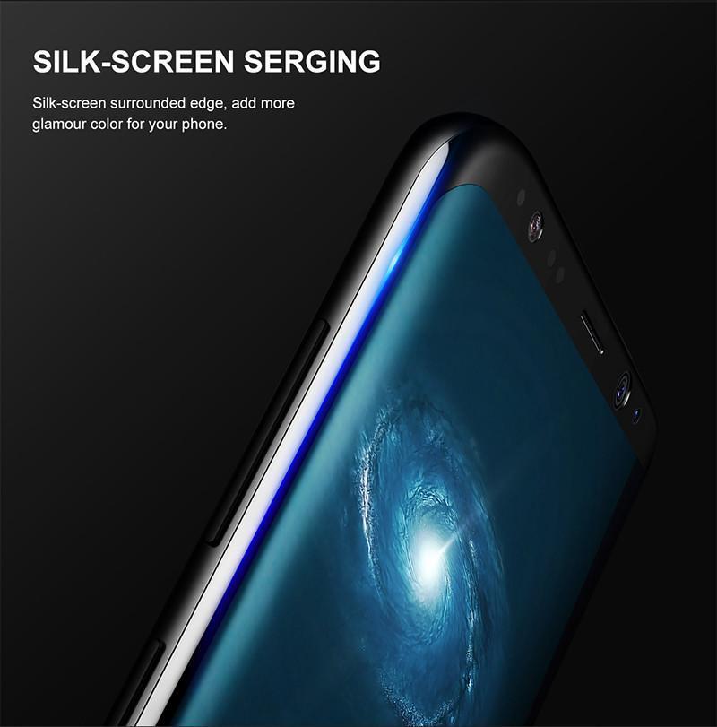 Galaxy S8/S8 Plus Original 4D Curved Tempered Glass