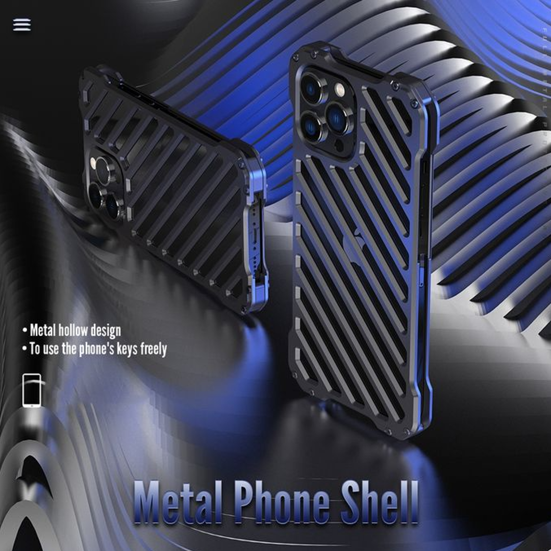 R-Just Aluminium Alloy Grill Case - iPhone