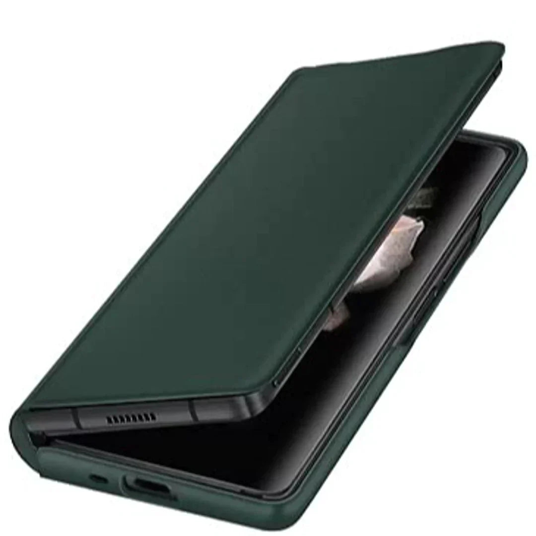 Galaxy Z Fold3 Leather Texture Flip Case