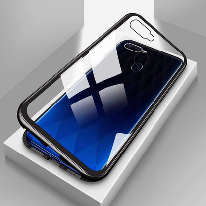 OnePlus 5T Electronic Auto-Fit Magnetic Glass Case