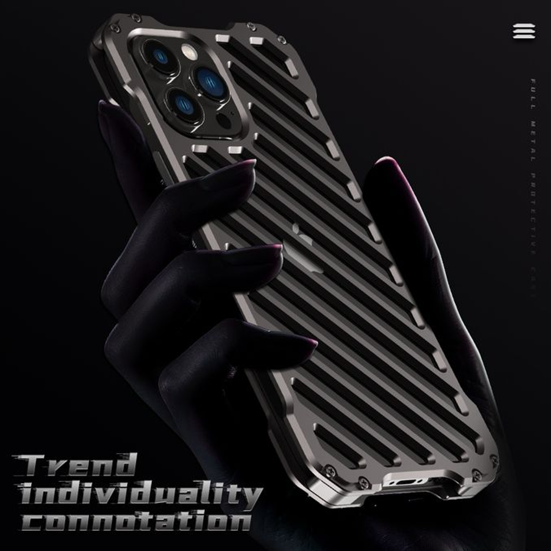 R-Just Aluminium Alloy Grill Case - iPhone