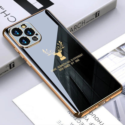 iPhone 11 Series Deer Electroplating Case